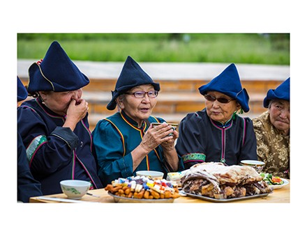 蒙古族婚礼美食 